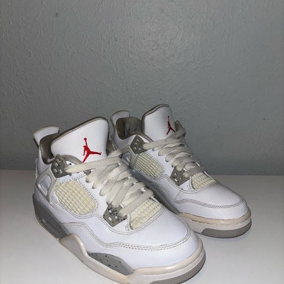 Jordan 4s white Oreos size 5 - Picture 2 of 7